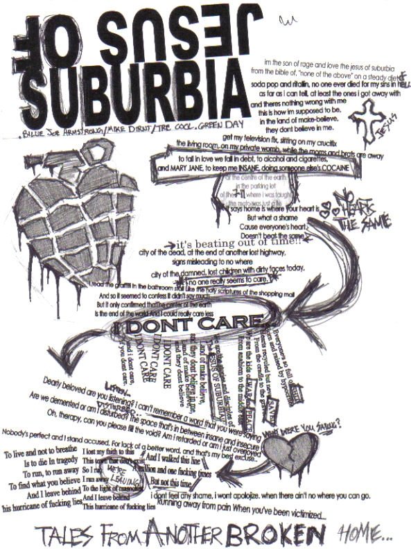 Постер Jesus of Suburbia